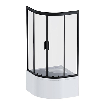 Душевое ограждение 90x90 см, без поддона AM.PM Gem, W90G-401A090BT