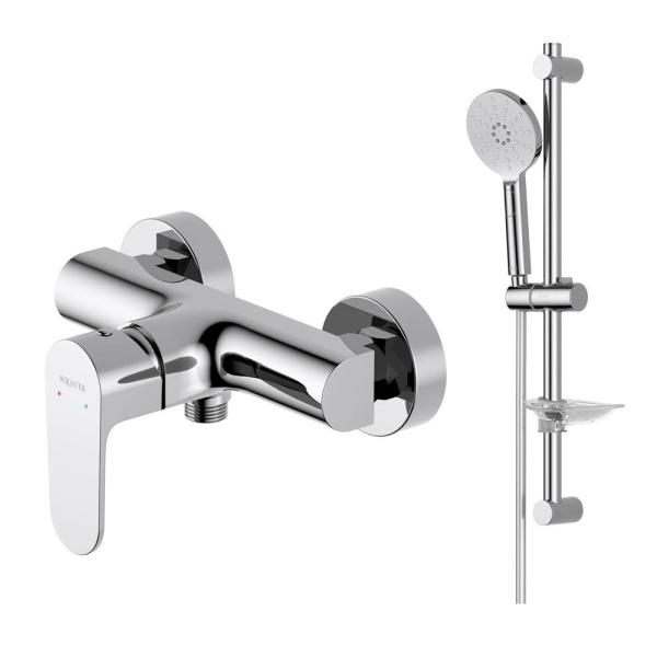 Смеситель для душа Aquatek Оберон AQ1232CR Хром