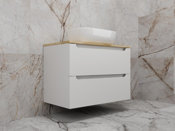 Тумба без раковины подвесная Style Line "Бали 80" БЕЛЫЙ СОФТ, ЛС-00002339