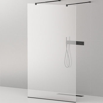 Душевая перегородка Cezares, LIBERTA-L-2-90-C-NERO