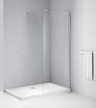 Душевая перегородка Cezares, LIBERTA-L-1-90-BR-Cr