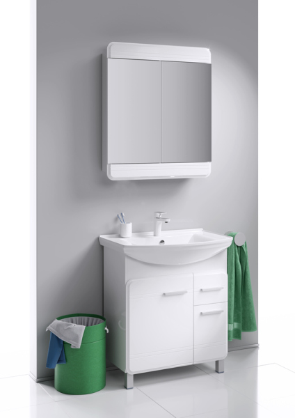 Напольная тумба без раковины AQWELLA 75см., KOR0107