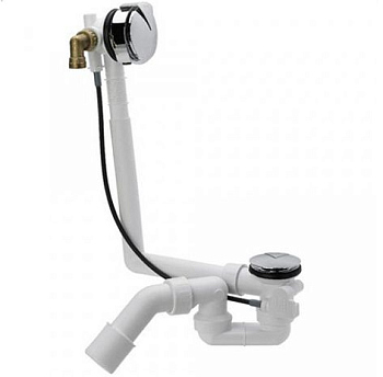 Слив-перелив для ванны Kludi Rotexa 2000, хром 21.404.05.00