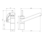 Смеситель для кухни Damixa Arc, 290007264