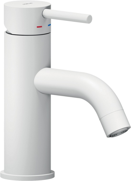 LV00118/2WM LIVE смеситель для раковины матовый белый