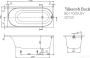 Ванна Villeroy&Boch Cetus UBQ170CEU2V-96