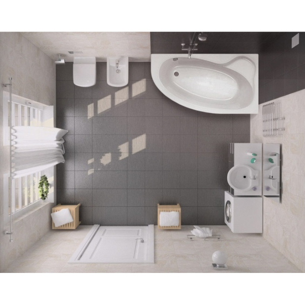 Акриловая ванна Santek Эдера R