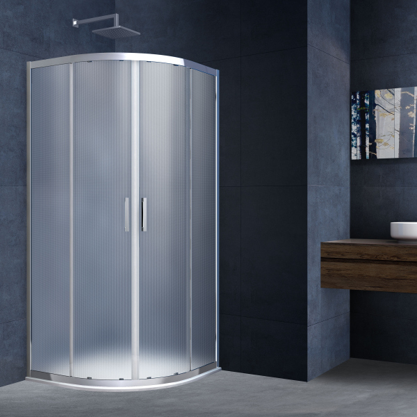 Душевой уголок Vincea Alhpa VSQ-3AL900MT, 900*900, хром, стекло текстурное