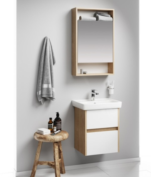 Подвесная тумба без раковины AQWELLA 50см., CI0105DB