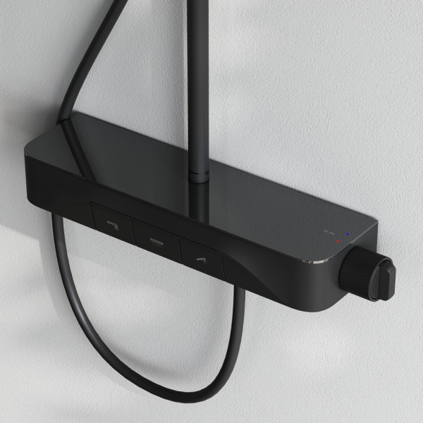 Душевая система с ванно-душевым смесителем-полкой AM.PM Func, F078F722