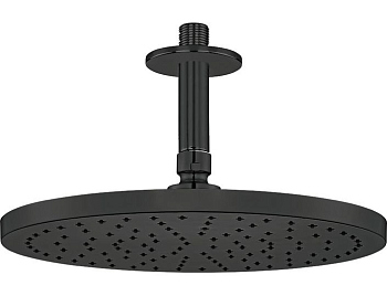 102145033C1EX MYRA верхний душ диаметр 255 мм, матовый черный
