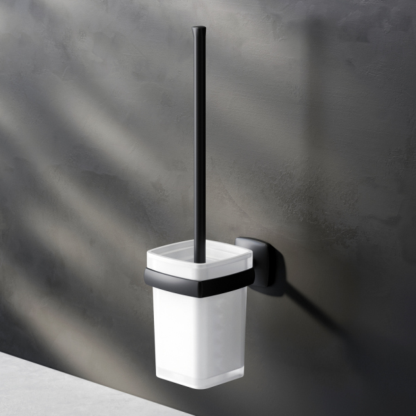 Набор аксессуаров для зоны туалета, черный AM.PM Gem, AK90T2003B