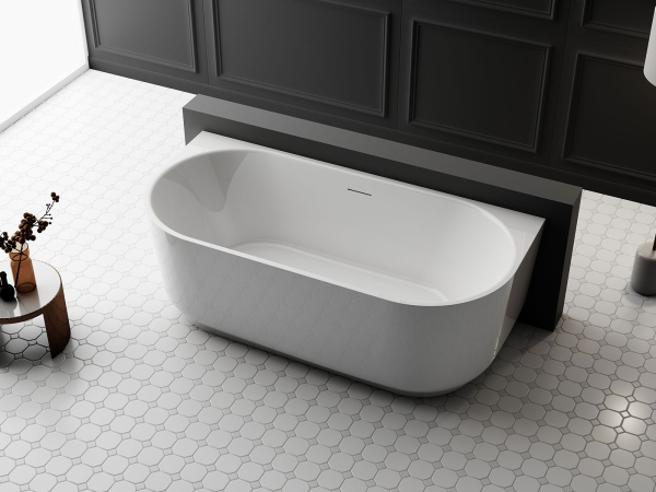 Ванна акриловая Vincea VBT-621, 1700*800*580, цвет белый, слив-перелив в комплекте, белый