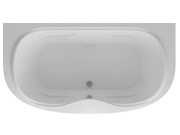 Акриловая ванна Акватек Мелисса вклеенный каркас