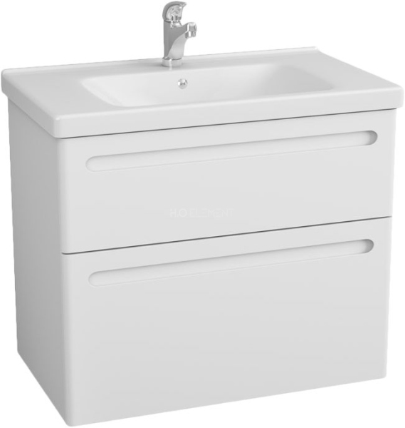 Тумба для комплекта Owl 1975 Otalia 80 2 ящика, белая