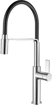 Смеситель для кухонной мойки с гибким изливом RUSH (MS9035-35Black)