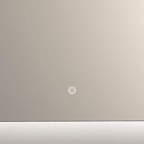 Зеркало Vincea LED VLM-3BE600 600х800 c сенсорным выключателем и диммером