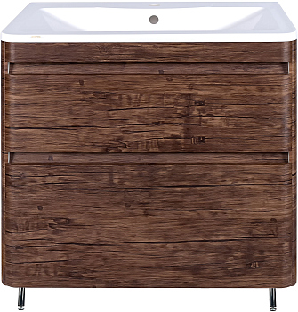 Тумба для комплекта Style Line Атлантика 90 Люкс Plus, напольная, старое дерево