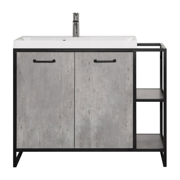 Тумба для комплекта Style Line Лофт 80/100 бетон