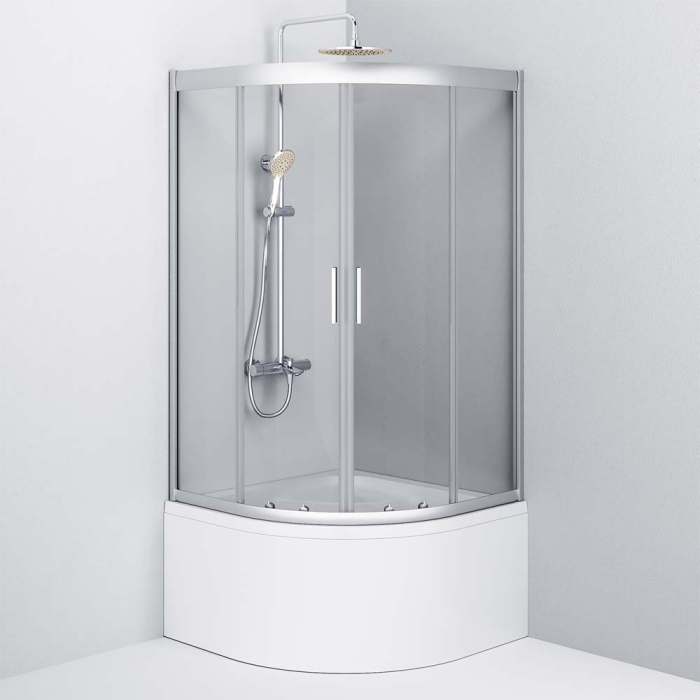 Душевой уголок AM.PM Gem Deep W90G-401A090WT 90x90