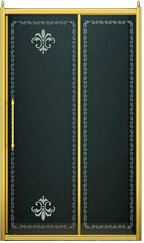 Душевая дверь в нишу Cezares Retro scorrevole BF1 120 CP G