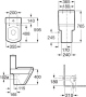 Унитаз-компакт Roca Hall 342627000 открыт сзади