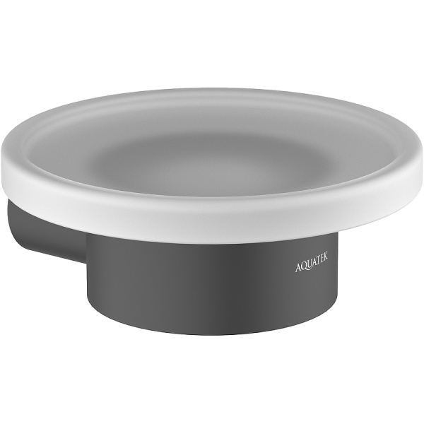 Мыльница Aquatek Лира AQ4403MB Черная матовая