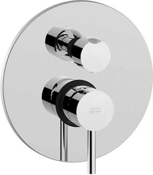 Смеситель Paffoni Light LIG019CR С ВНУТРЕННЕЙ ЧАСТЬЮ, для ванны с душем