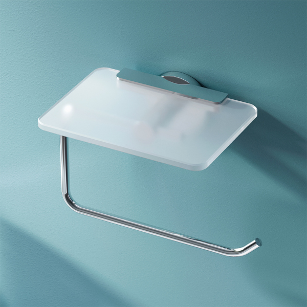 Держатель для туалетной бумаги с полкой AM.PM X-Joy, A85A341500