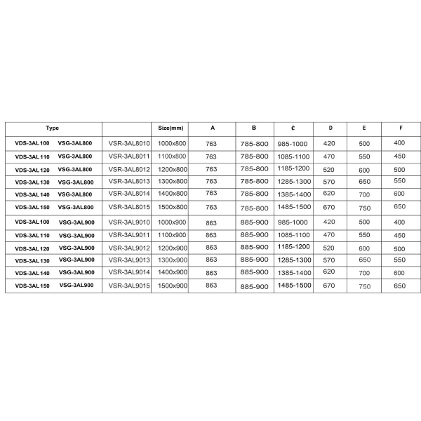Душевой уголок Vincea Alpha VSR-3AL9012CLG, 1200*900, брашированное золото, стекло прозрачное