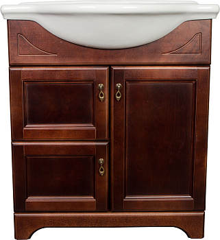 Тумба с раковиной 1 Orange Классик 75 орех антикварный