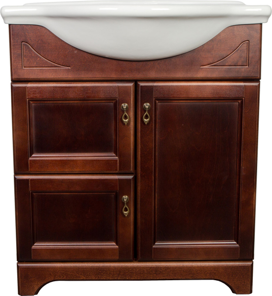 Тумба с раковиной 1 Orange Классик 75 орех антикварный