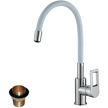 Смеситель Rossinka Z Z35-35U-White для кухонной мойки