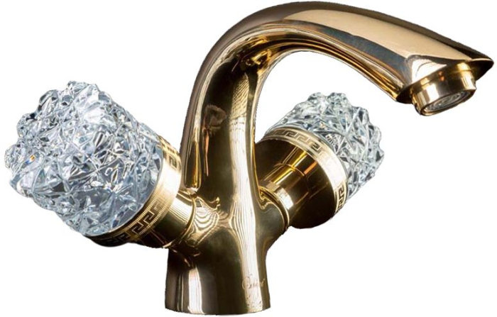 Смеситель Boheme Crystal 291-CRST для раковины
