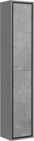 Шкаф-пенал Акватон Уэльс темный шоколад