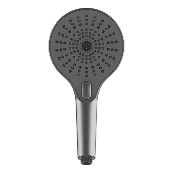 Ручной душ с шлангом Vincea Inspire VSHN-3I1HGM, вороненая сталь