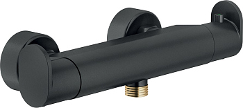 UP94030BM UP термостатический смеситель для душа, матовый черный