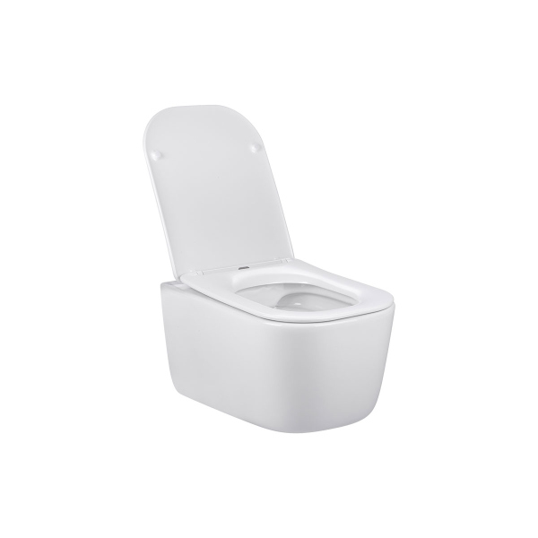 Унитаз подвесной Vincea Core, VT1-28 безободковый, цвет белый