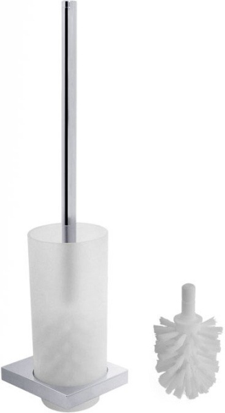 11164019000 EDITION 11 Туалетный гарнитур с хрустальной матовой колбой и ершом хром