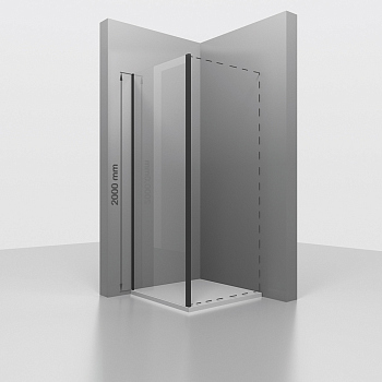 Боковая панель RGW Z-050-3B, 352253112-14, Чёрный, 120*200