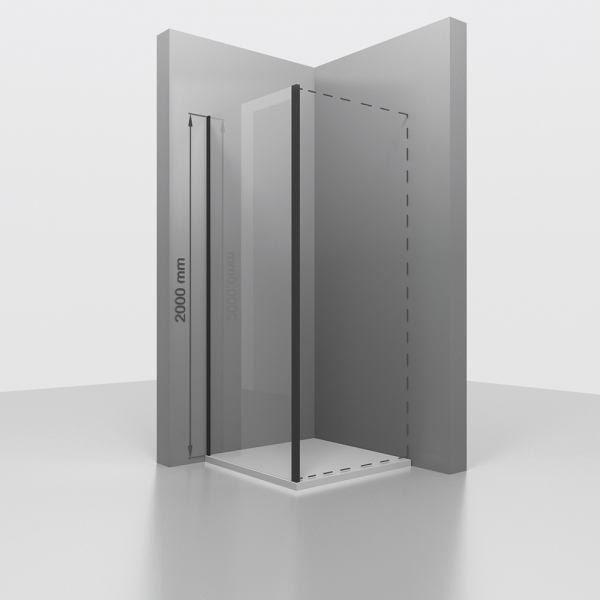 Боковая панель RGW Z-050-3B, 352253112-14, Чёрный, 120*200