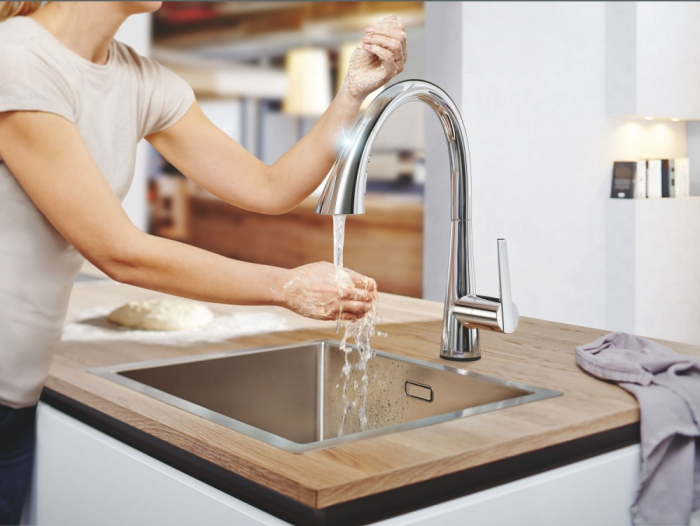 Смеситель Grohe Zedra Touch 30219002 для кухонной мойки