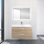 Belbagno База под раковину подвесная с двумя выкатными ящиками, AURORA-900-2C-SO-RNN