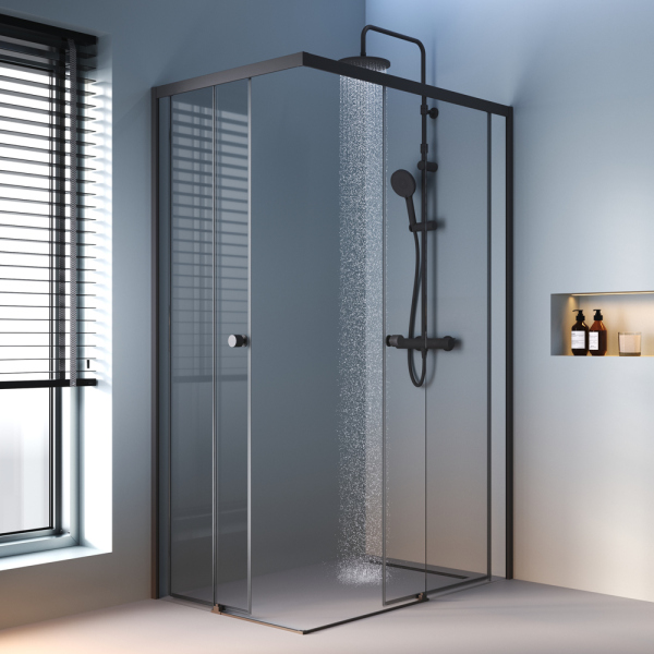 Душевое ограждение 120x80 см, без поддона AM.PM X-Joy, W94G-403-12080-BТ