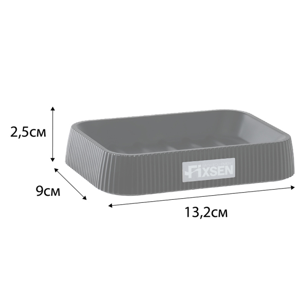 Мыльница Fixsen BLACK WOOD (FX-401-4)