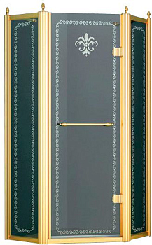 Душевой уголок Cezares Retro Retro-P-1-90-CP-G-R