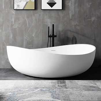 Акриловая ванна ABBER AB9239 белая