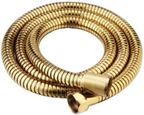 CZR-FMDC-150-03 Гибкий шланг, 150 см, золото