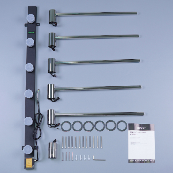 Полотенцесушитель электрический ABBER Charme AH4005 хром