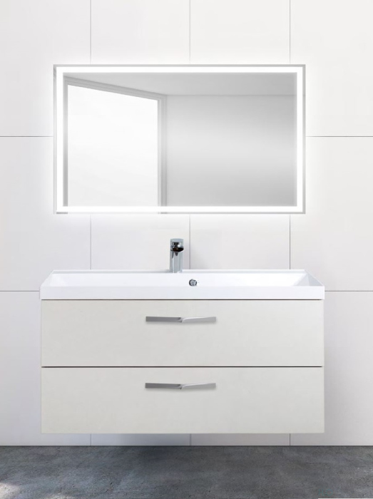 Belbagno База под раковину подвесная с двумя выкатными ящиками, AURORA-1000-2C-SO-PB